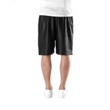 Perforated Leather Shorts